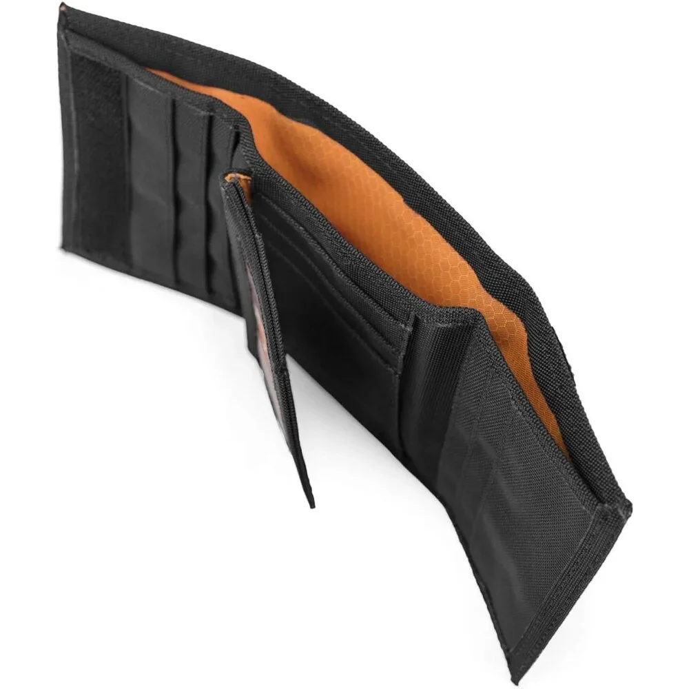 Timberland PRO Men's Cardura Nylon RFID Trifold Wallet with ID Window